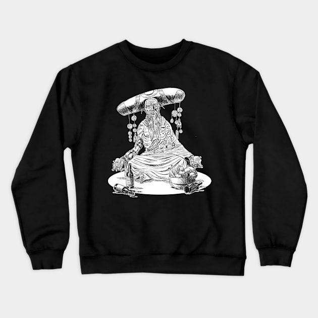 Tipsy Shaman Crewneck Sweatshirt by LeighWalls